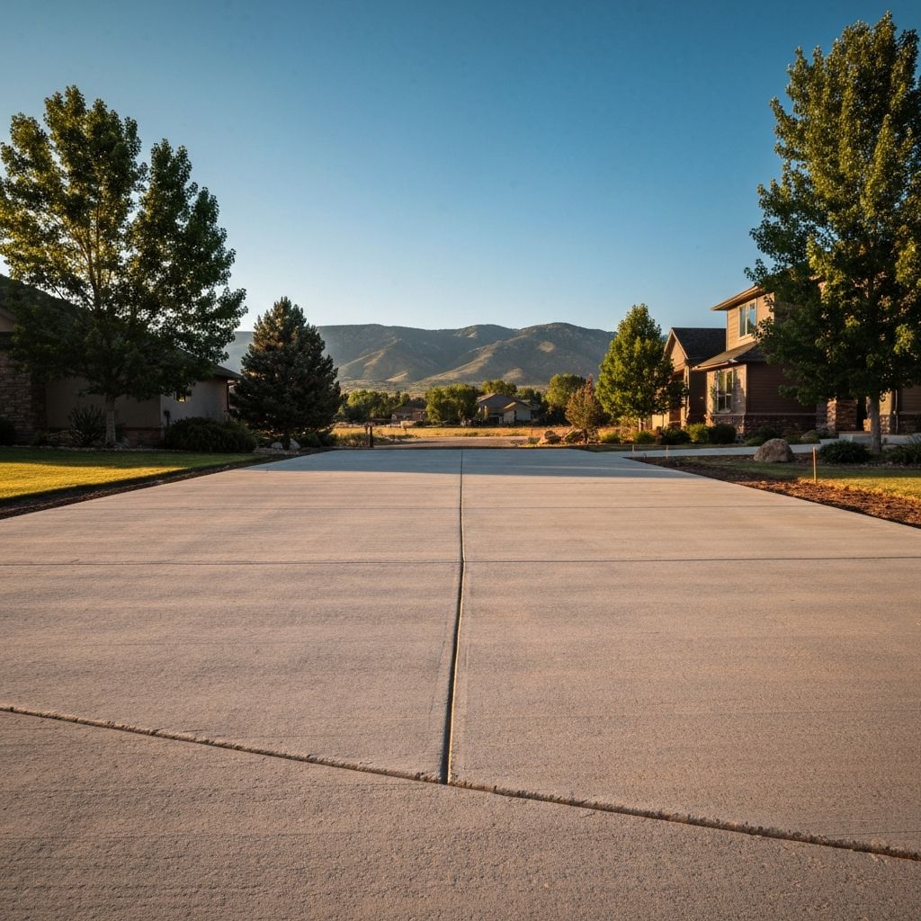 Concrete repair work in Loveland, Colorado